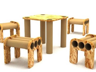 Entrevista Beca Worthington [Edrick Martell] Cardboard-furniture-by-antonela-dada-and-bruno-sala-to-pomada-table